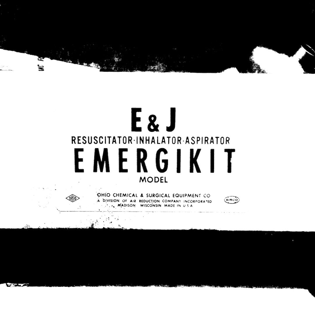 abstract black and white image letterforms