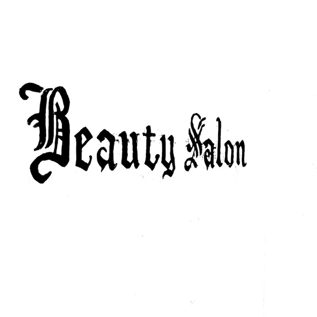 abstract black and white image letterforms