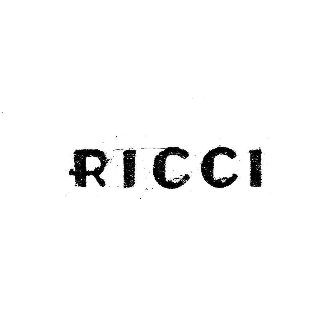 abstract black and white image letterforms