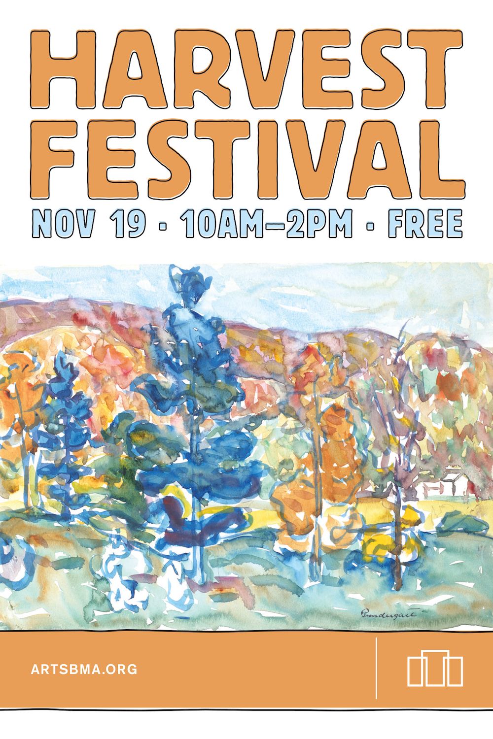 poster for a fall family festival