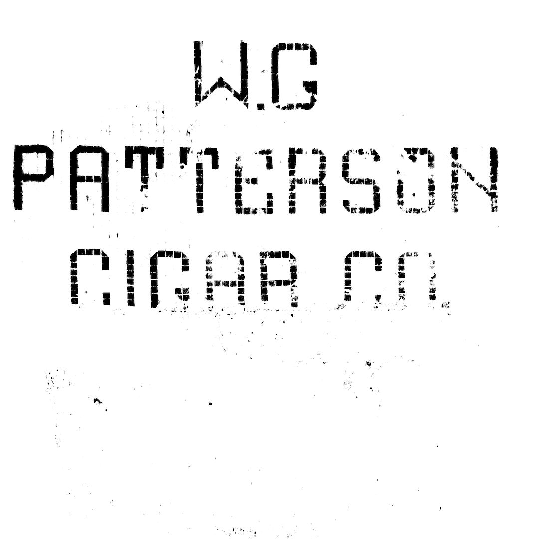 abstract black and white image letterforms