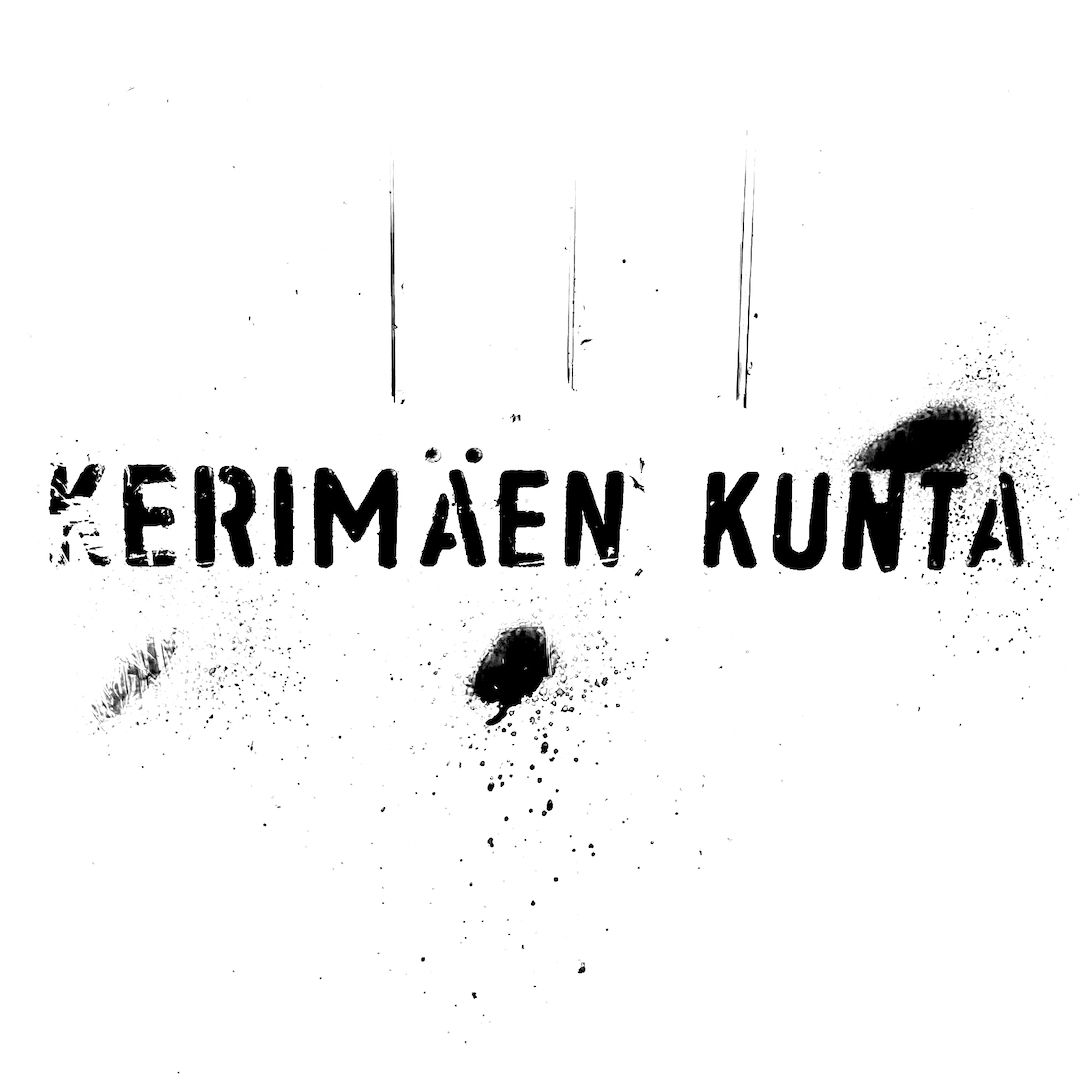 abstract black and white image letterforms