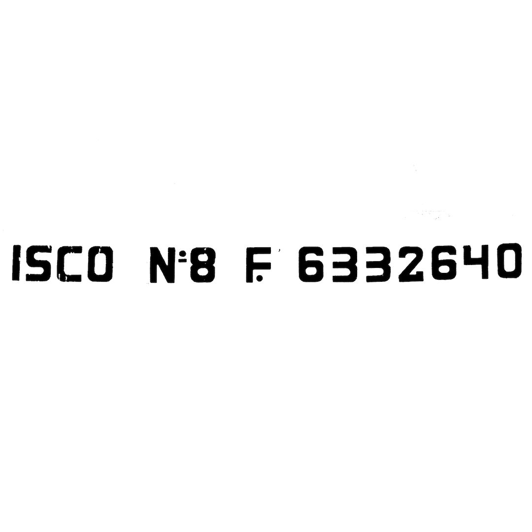 abstract black and white image letterforms