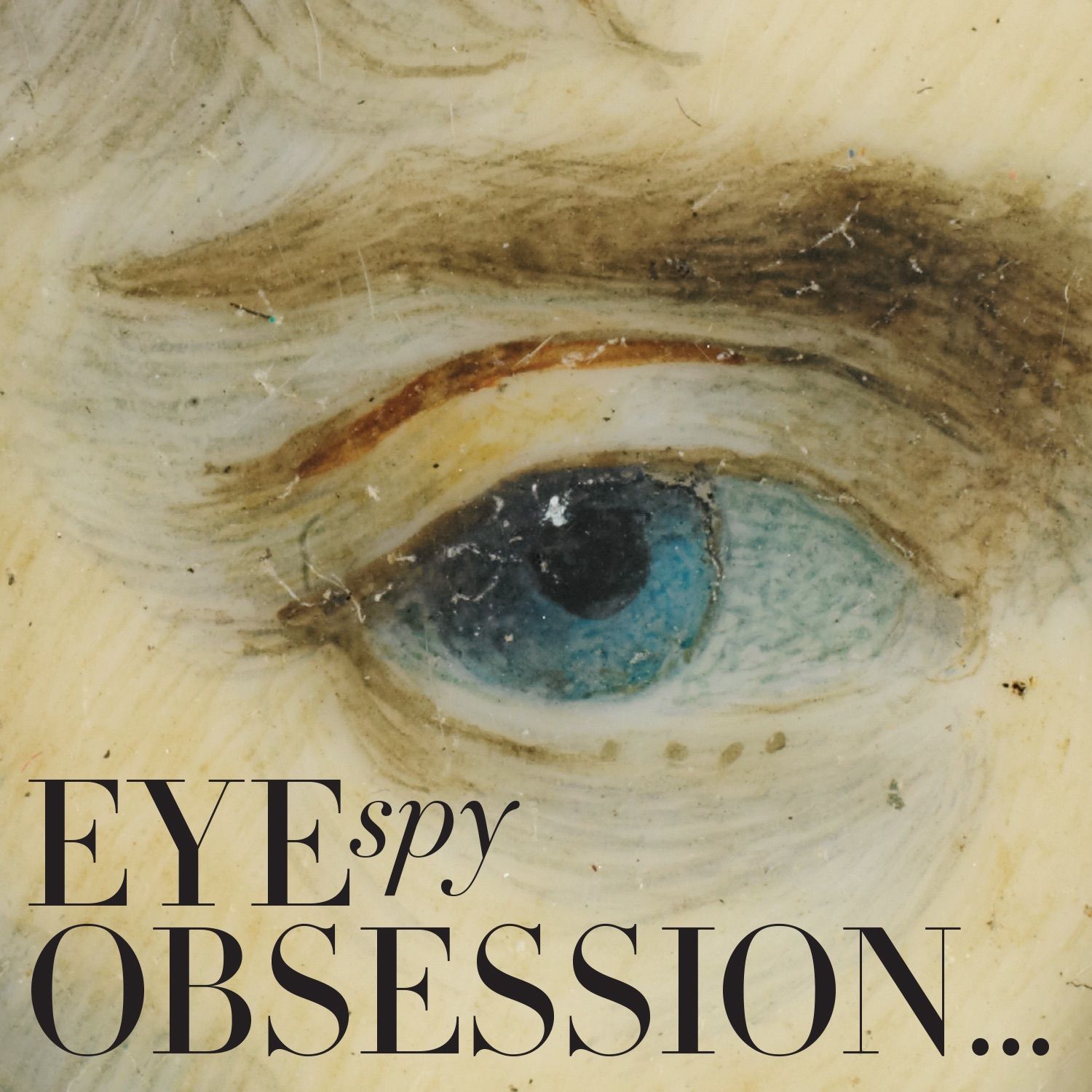 poster for an exhibition of eye miniatures