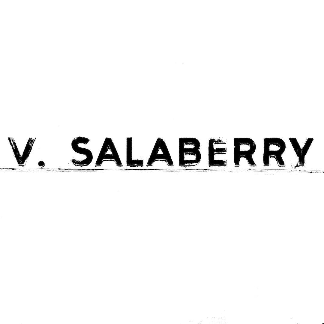 abstract black and white image letterforms
