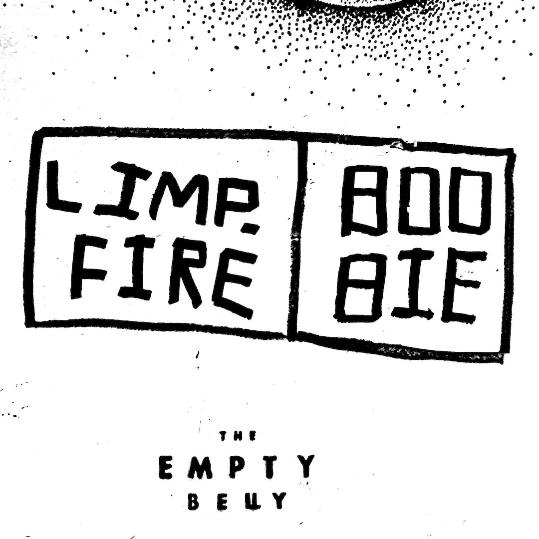 abstract black and white image letterforms