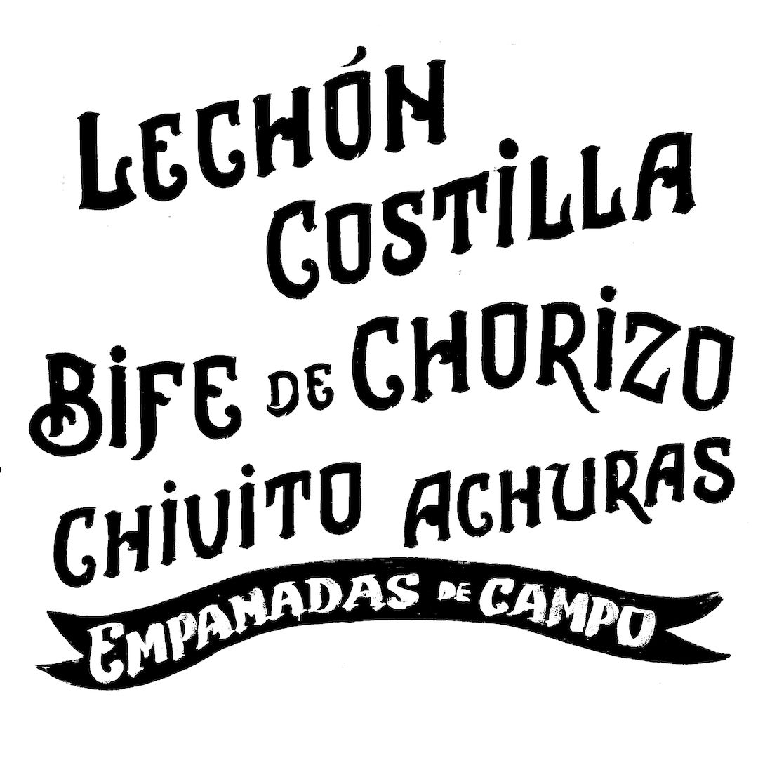 abstract black and white image letterforms