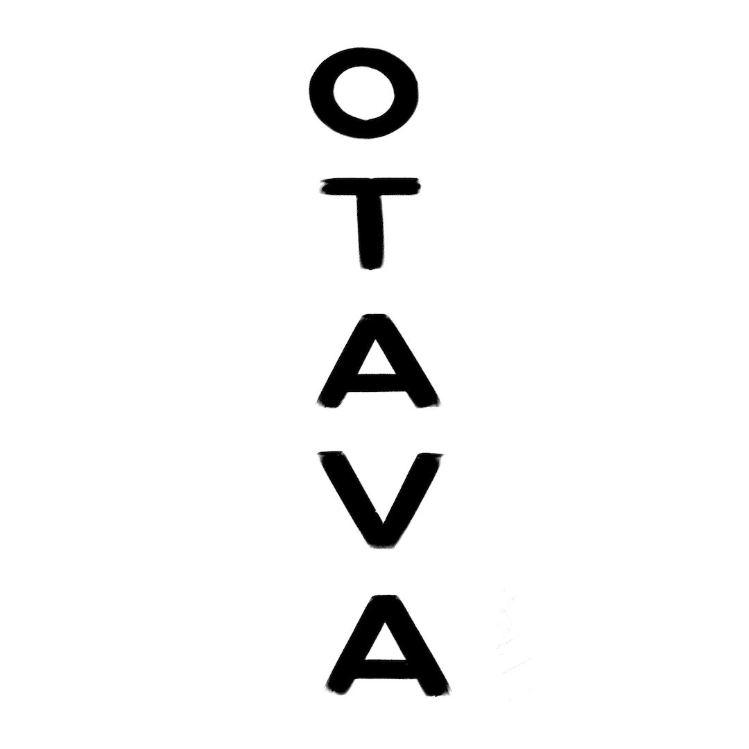 abstract black and white image letterforms