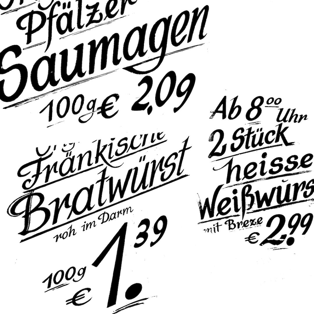 abstract black and white image letterforms