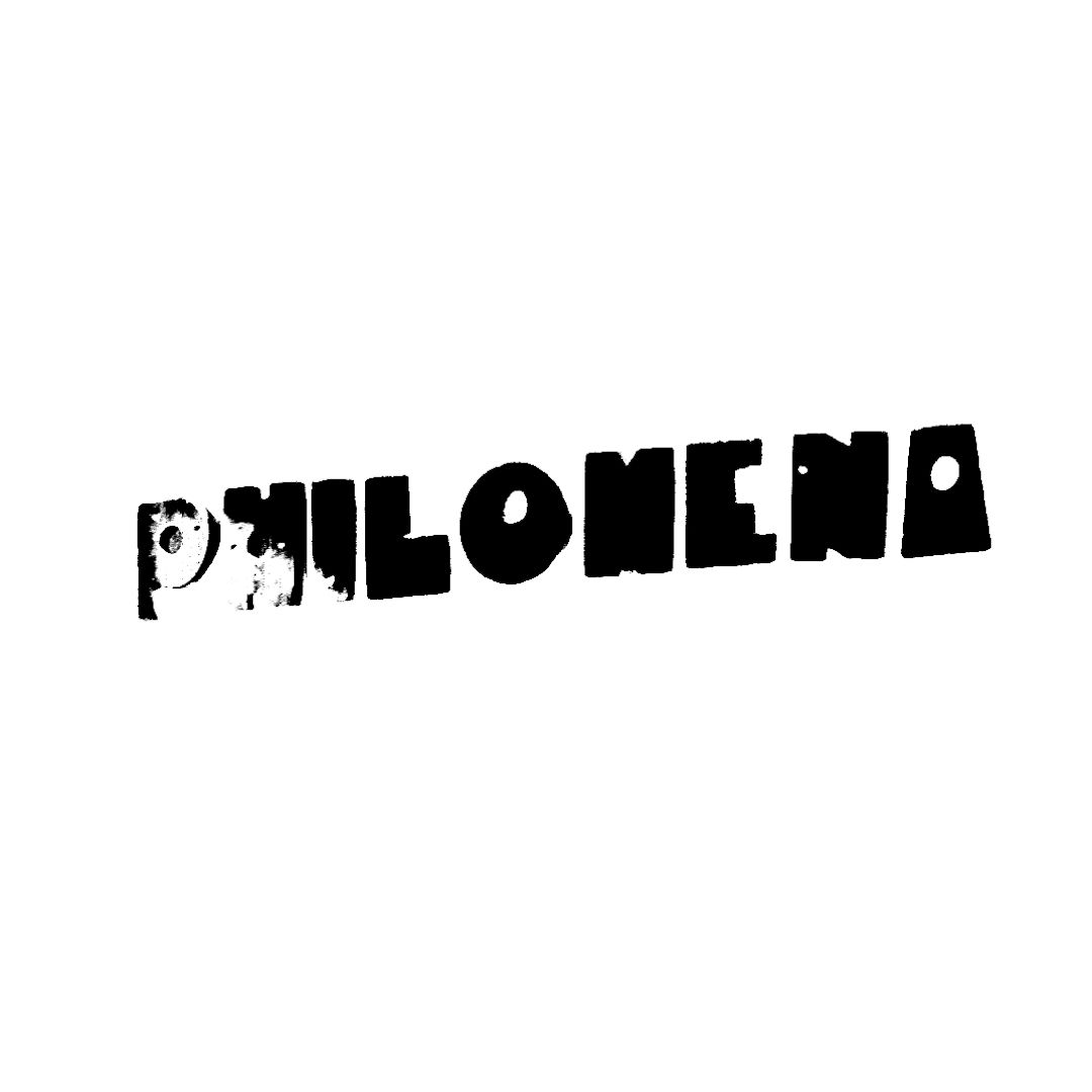 abstract black and white image letterforms