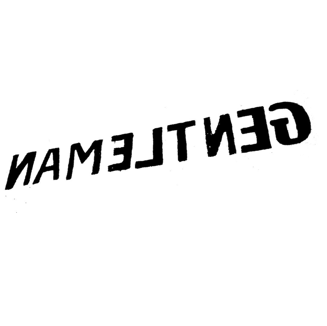 abstract black and white image letterforms