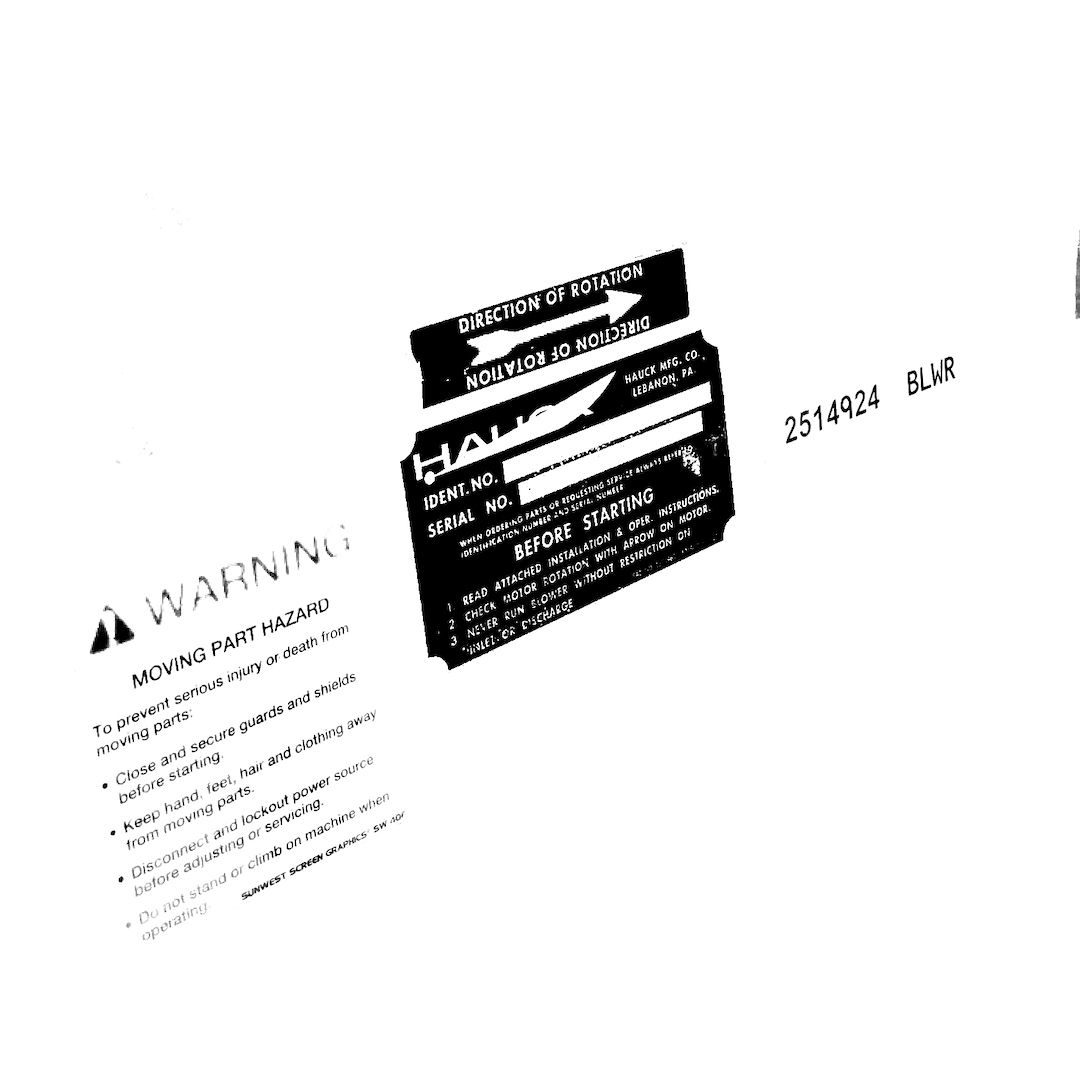 abstract black and white image letterforms