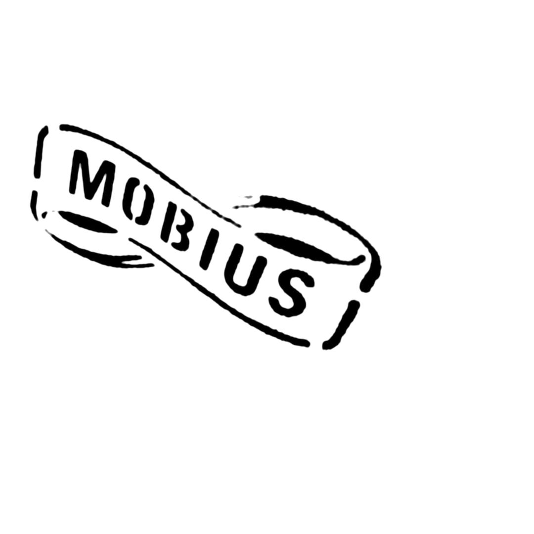 abstract black and white image letterforms