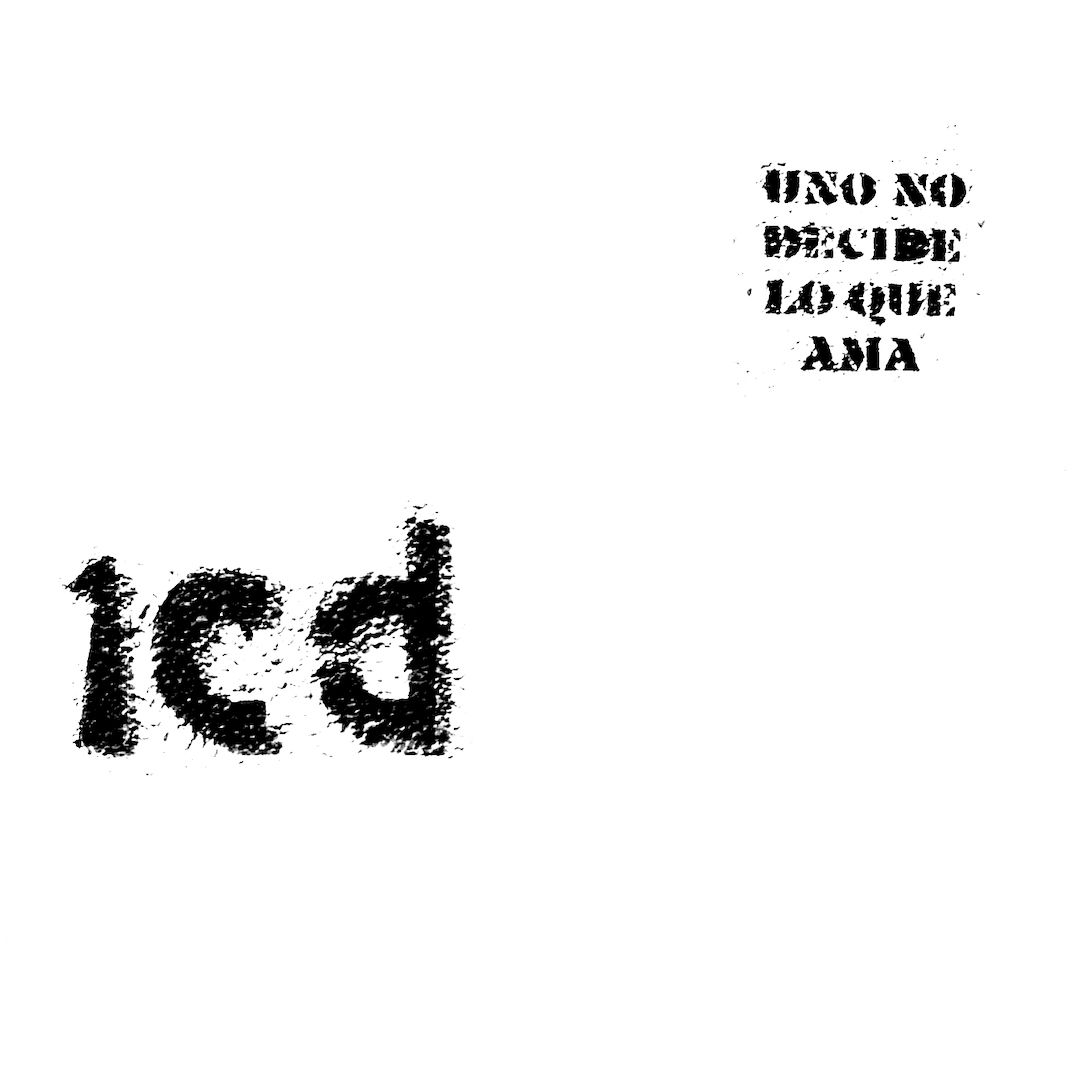 abstract black and white image letterforms