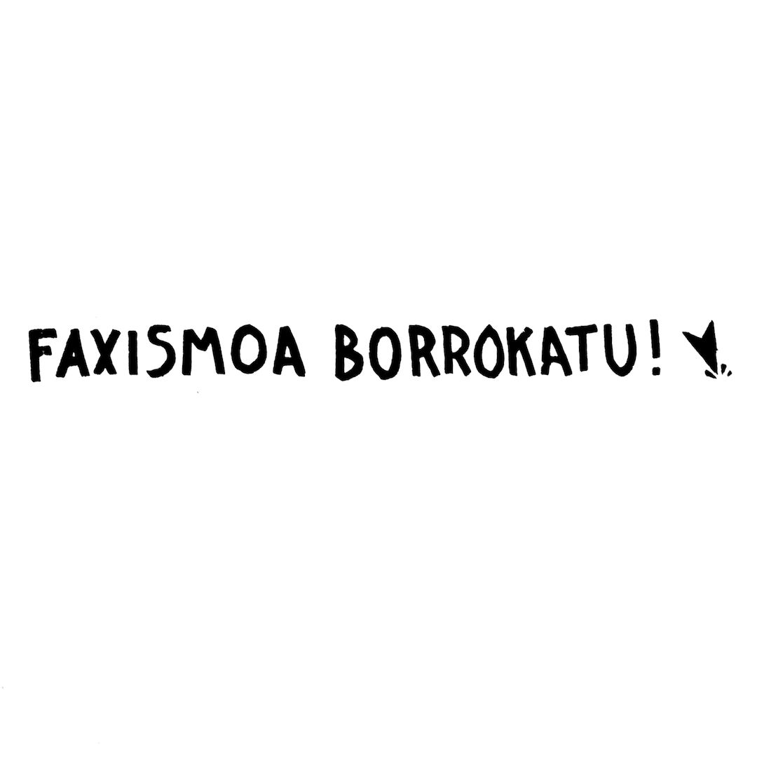 abstract black and white image letterforms