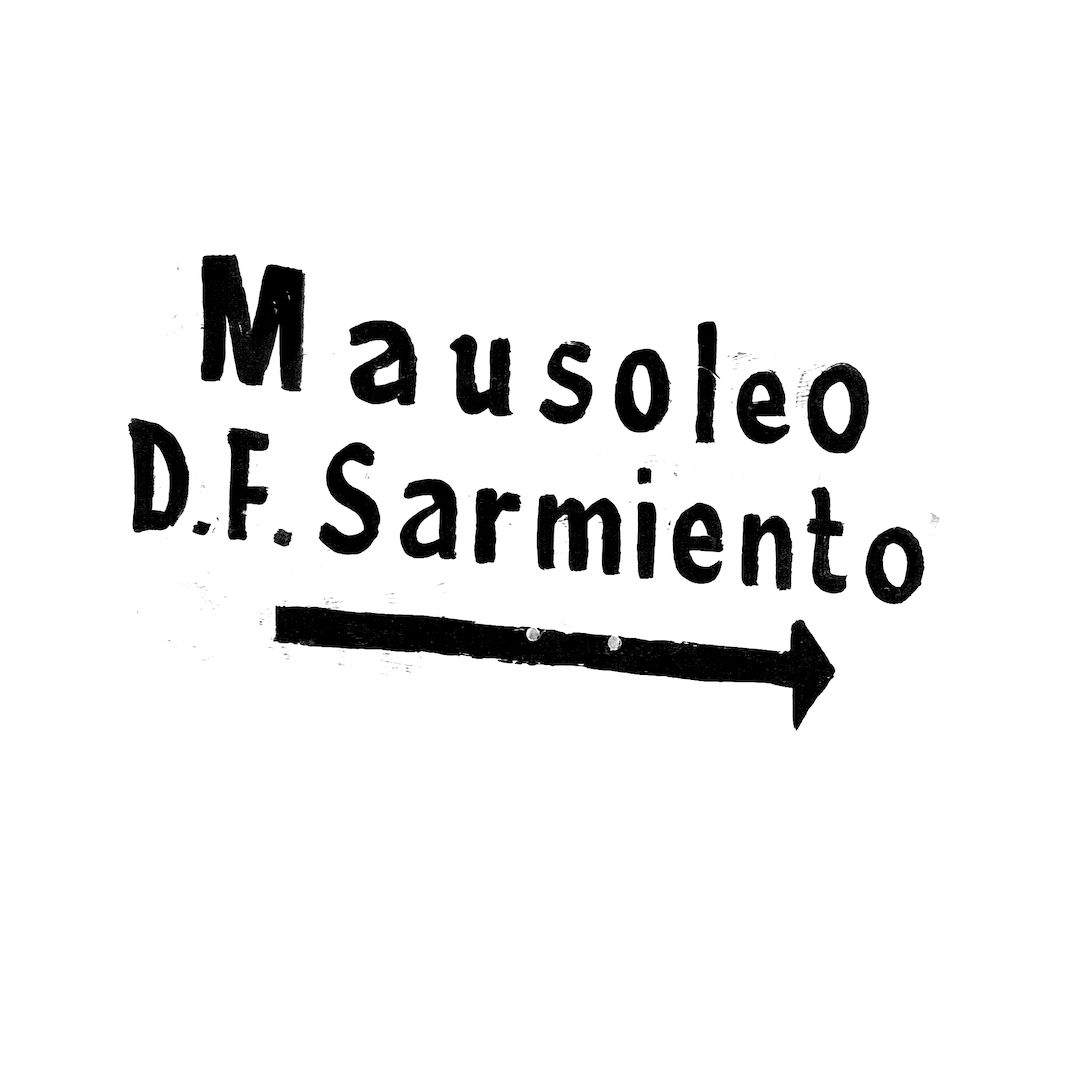 abstract black and white image letterforms