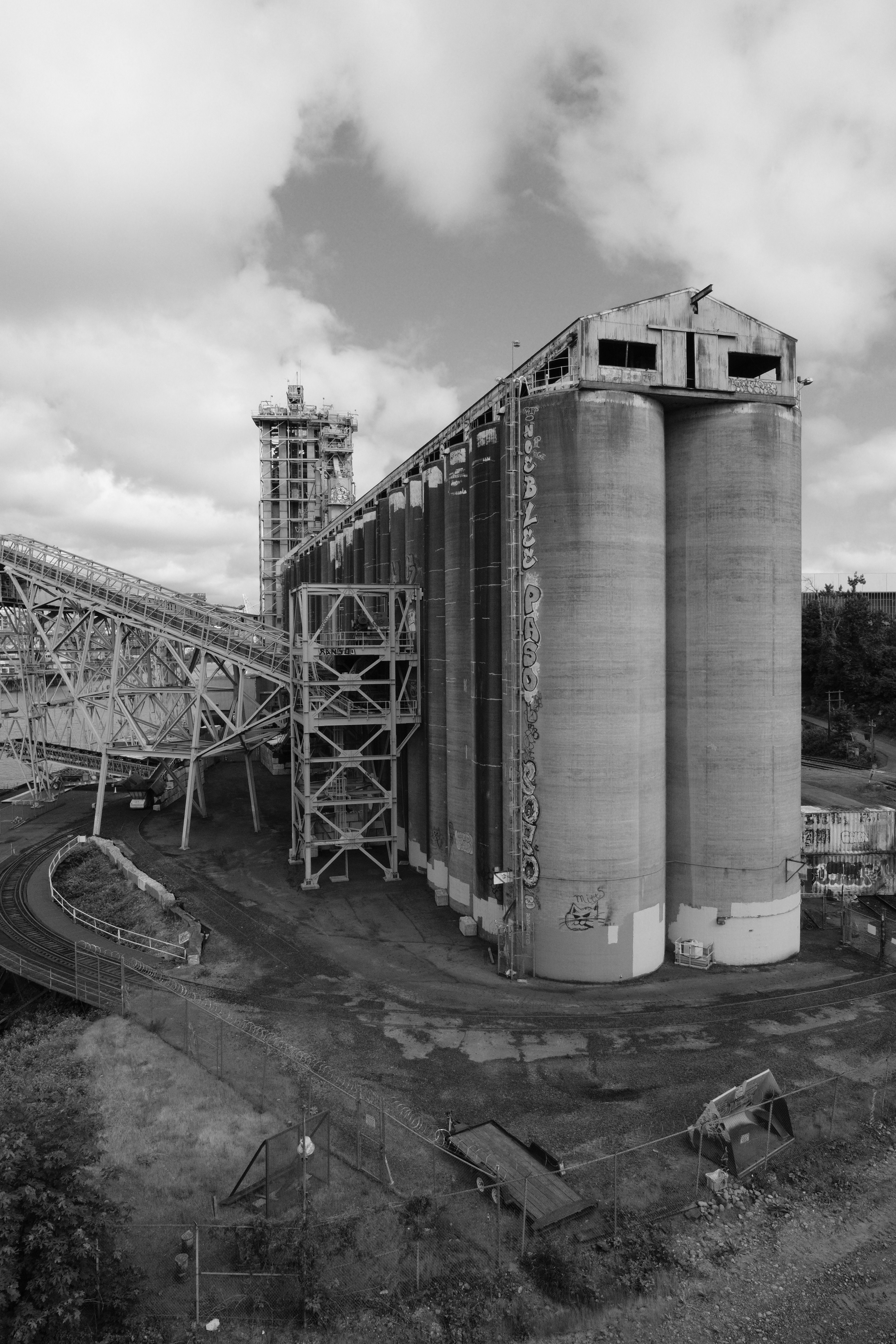 image of an industrial site in portland, oregon