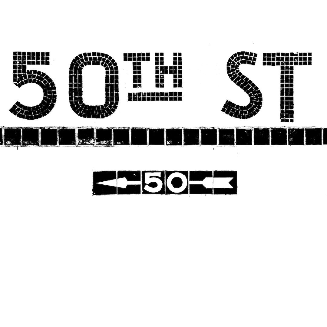 abstract black and white image letterforms