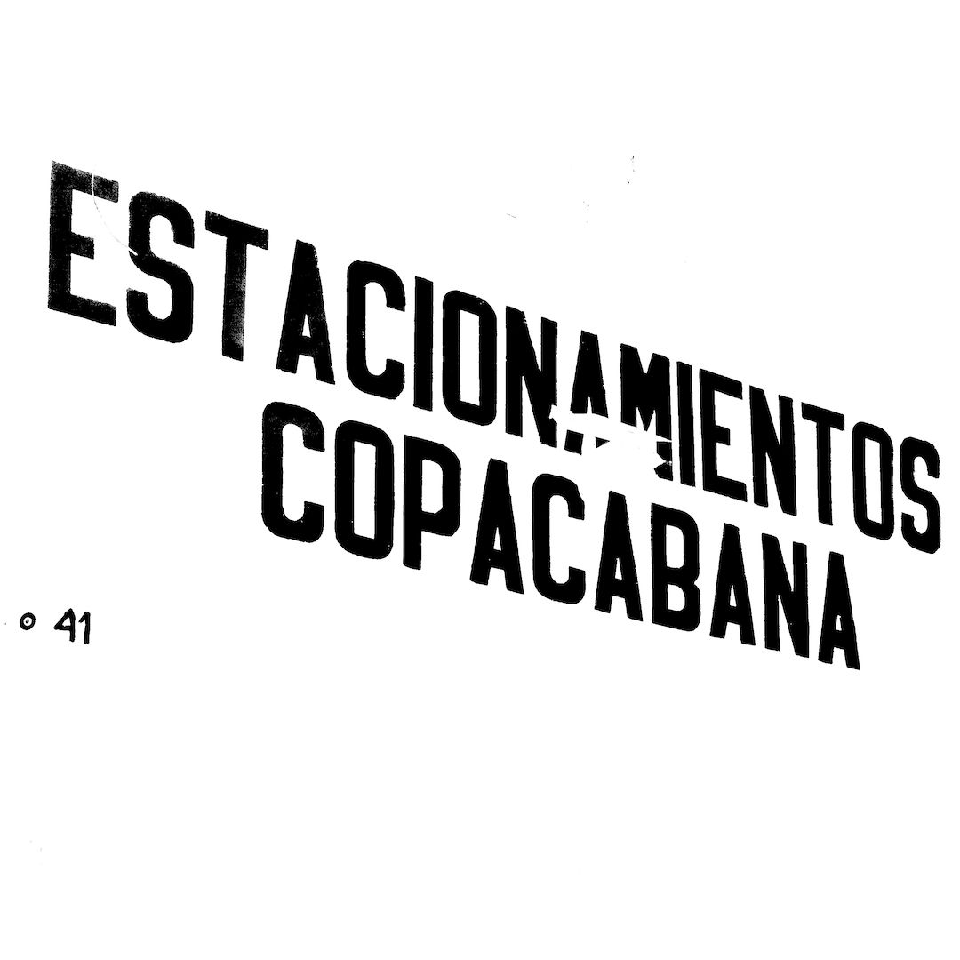 abstract black and white image letterforms