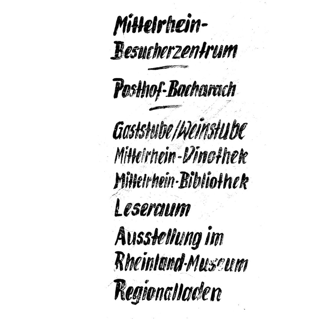 abstract black and white image letterforms