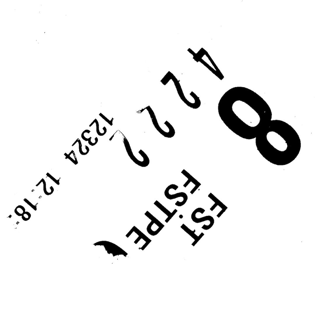 abstract black and white image letterforms