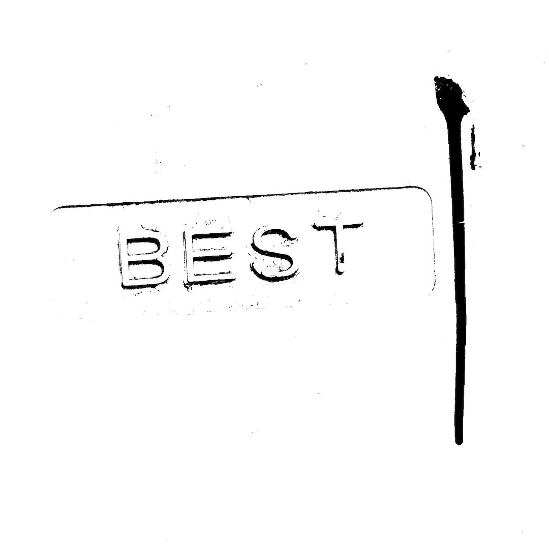 abstract black and white image letterforms