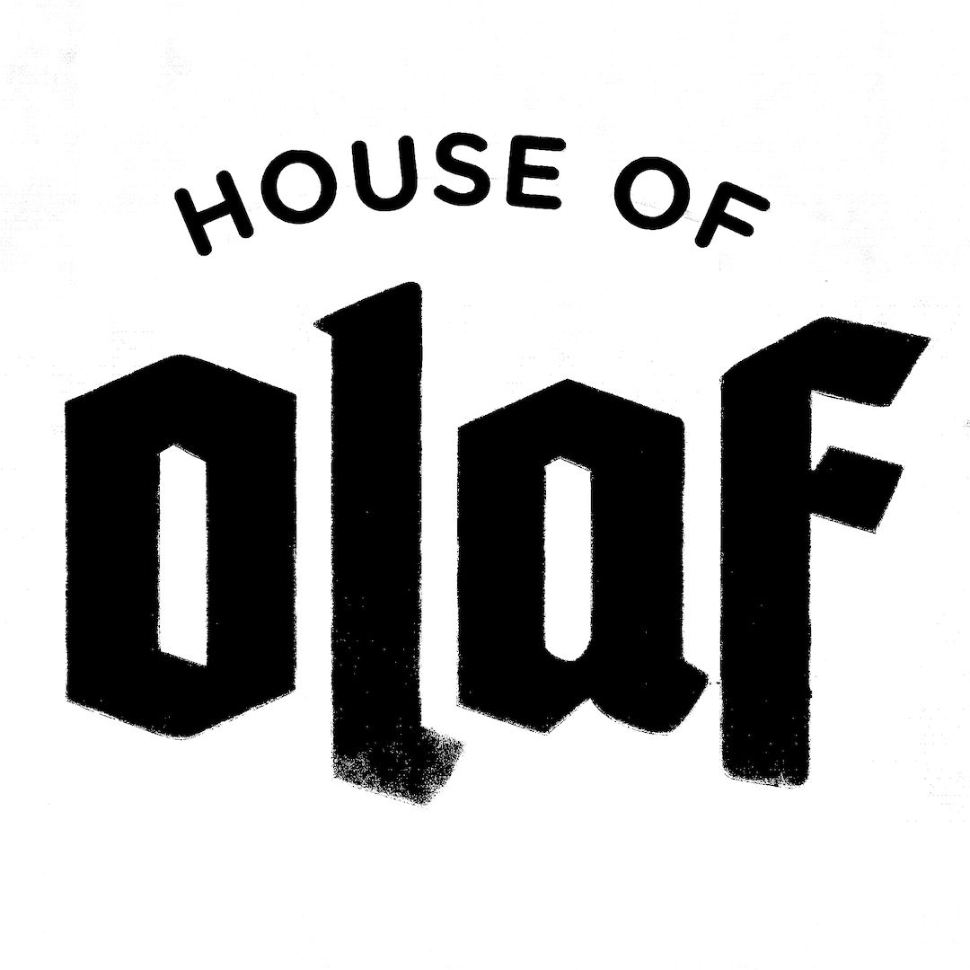 abstract black and white image letterforms